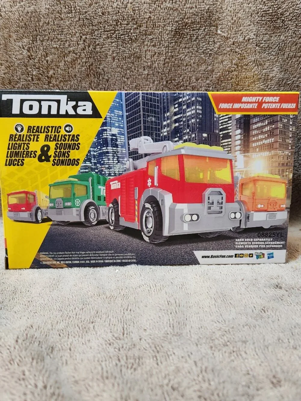 TONKA Mighty Force - Fire Truck - Lights and Sounds - NEW NIB